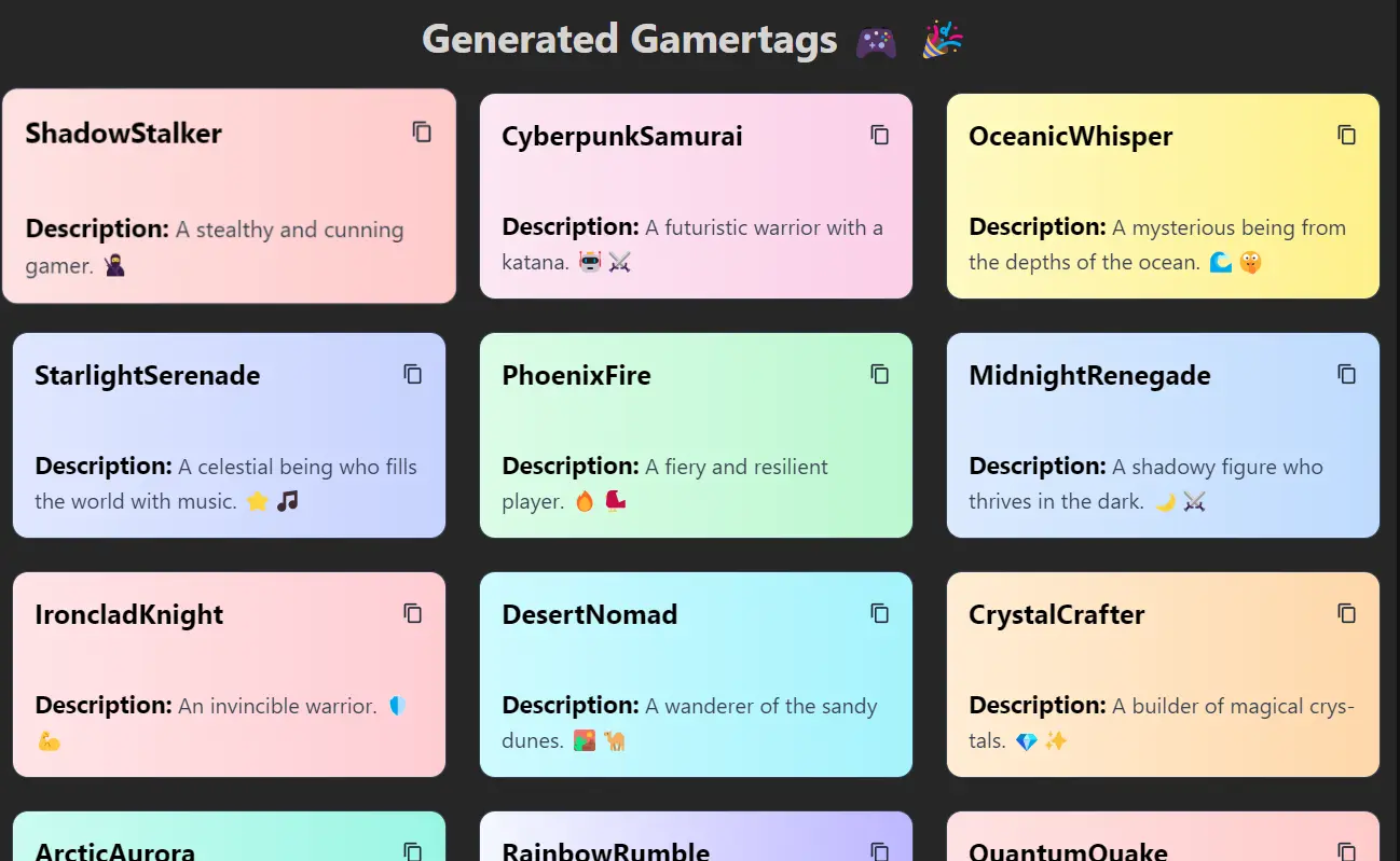 Unique Gamertags List – Find Your Perfect Name Now!